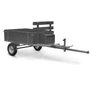 Carreta Simples 1300 R8 Preta P/Moto Cultivadores