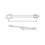 Chave Combinada Sata 42 Mm