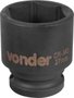 Chave Soquete sextavado impacto de 1/2" x 27 mm Vonder