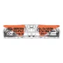 Conector de Emenda Inline 4mm² 1 Entrada Wago