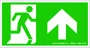 Epi placa seta para cima 12x24cm S3 Emplac