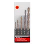 Jogo de Brocas Aço Rápido 3 a 8mm Titânio 5pcs MTX