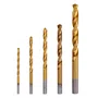Jogo de Brocas Aço Rápido 3 a 8mm Titânio 5pcs MTX