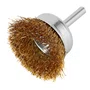 Jogo de Escova de Aço P/parafusadeira c/Haste 3pcs MTX