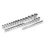 Jogo de Ferramentas 216 Peças 1/4" 3/8" 1/2" – MTX