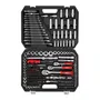 Jogo de Ferramentas 216 Peças 1/4" 3/8" 1/2" – MTX