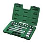 Jogo Soquetes Estriados 1/2" 18Pc Mm Sata