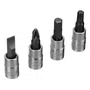 Jogo de Soquetes 1/4" e 1/2" com 94 Peças – Stels