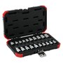 Jogo de soquetes 3/8″ + 1/2″ TX 20 pc Gedore Red
