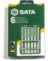 Jogo de Saca Pinos 6 pcs Cromo Vanádio ST09162SJ Sata