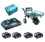 Kit Carrinho de Transporte a Bateria 18v Dcu180 Makita