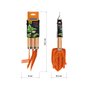 Kit P/jardim pazinha ancinho 3pcs Tramontina