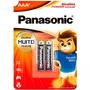 Pilha Alcalina Premium AAA 2 Unidades — Panasonic
