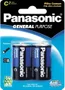 Pilha Comum C 2 Unidades — Panasonic